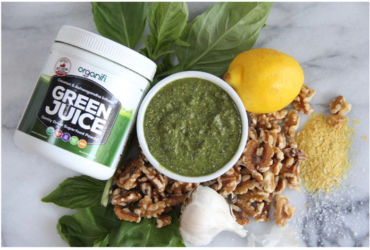 How To Make the Healthiest Super Greens Pesto Sauce