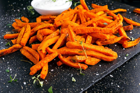 Health Boosting Turmeric Sweet Potato Fries